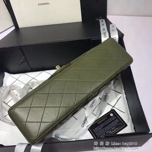 香奈兒CHANEL 升級版A1112進口小羊皮全新經典金銀鏈條肩背斜挎包 DSC1174